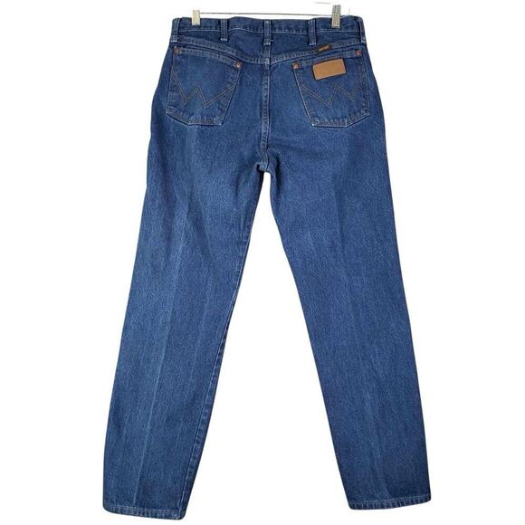 Wrangler Jeans Straight Leg High Rise Women’s Medium Wash 5-Pocket Size 33x30 - Picture 3 of 9
